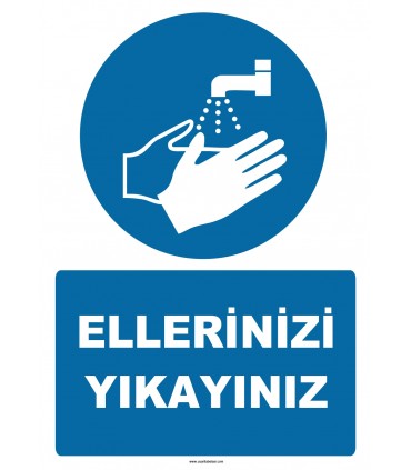 EF1282 - Ellerinizi Yıkayınız