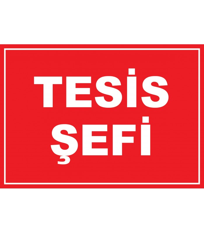 EF1300 - Tesis Şefi