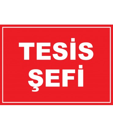 EF1300 - Tesis Şefi
