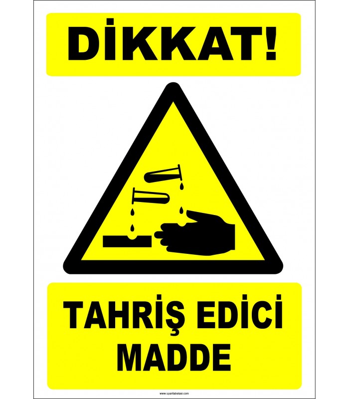 EF1302 - Dikkat! Tahriş Edici Madde