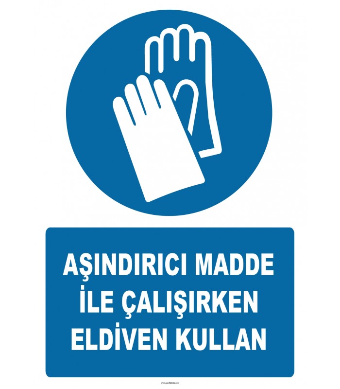EF1304 - Aşındırıcı Madde İle Çalışırken Eldiven Kullan