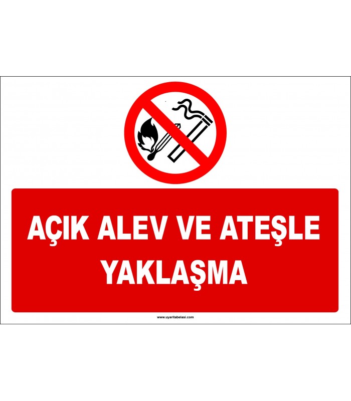 EF1327 - Açık Alev ve Ateşle Yaklaşma