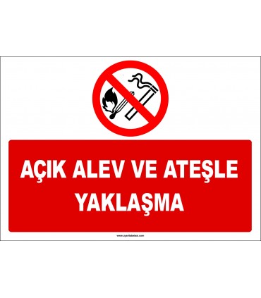 EF1327 - Açık Alev ve Ateşle Yaklaşma