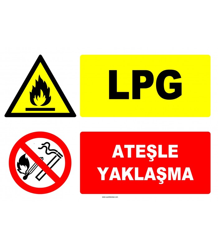 EF1333 - LPG, Ateşle Yaklaşma