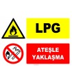 EF1333 - LPG, Ateşle Yaklaşma