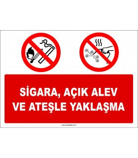 EF1334 - Sigara, Açık Alev ve Ateşle Yaklaşma