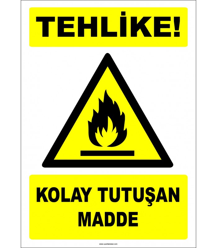 EF1335 - Tehlike! Kolay Tutuşan Madde