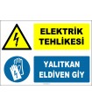 EF1368 - Elektrik Tehlikesi, Yalıtkan Eldiven Giy