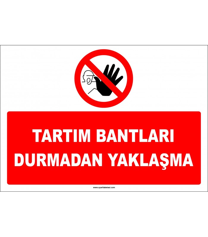 EF1387 - Tartım Bantları Durmadan Yaklaşma