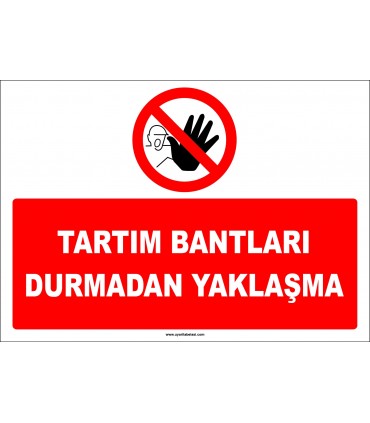 EF1387 - Tartım Bantları Durmadan Yaklaşma