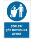 EF1400  - Çöpleri Çöp Kutusuna Atınız