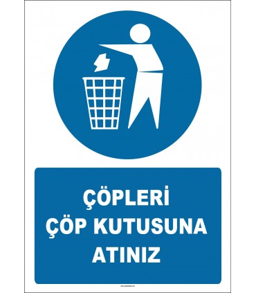 EF1401  - Çöpleri Çöp Kutusuna Atınız