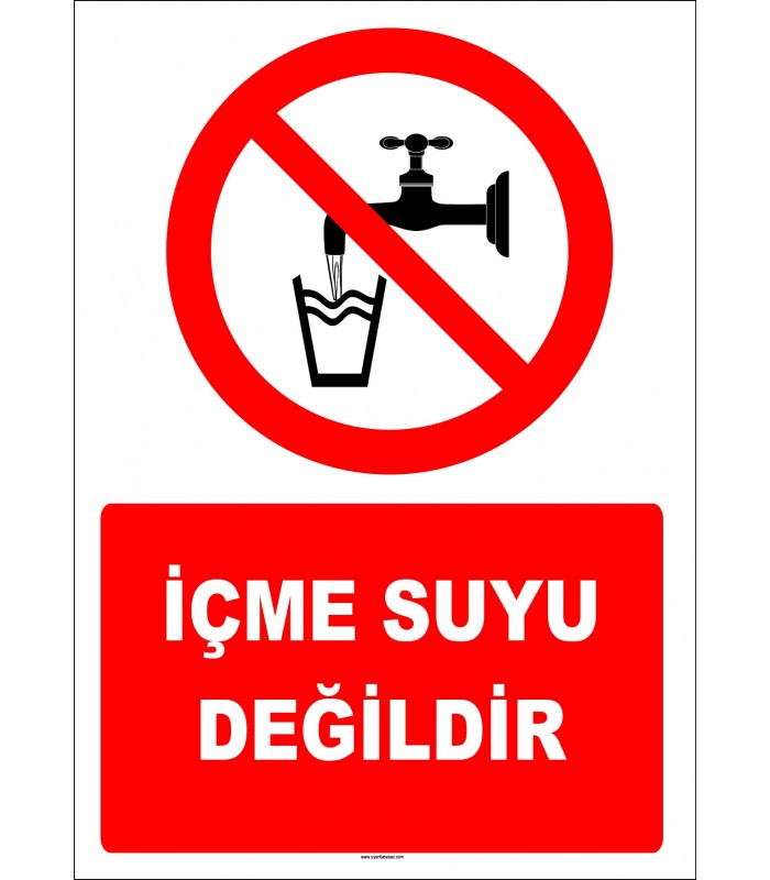 EF1409 - İçme Suyu Değildir