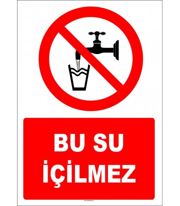 EF1410 - Bu Su İçilmez