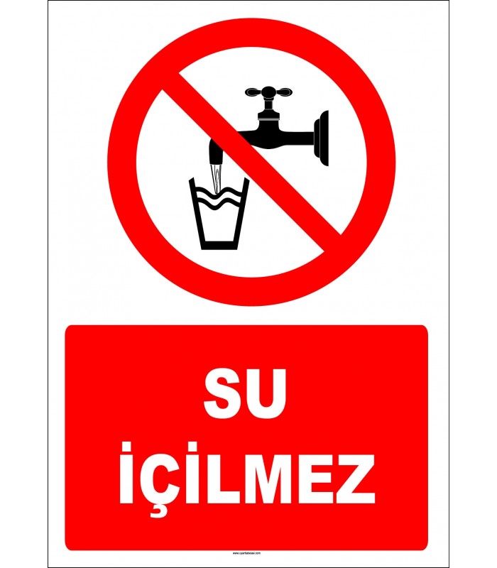 EF1411 - Su İçilmez