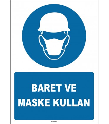 EF1417 - Baret ve Maske Kullan