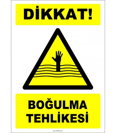 EF1421 - Dikkat! Boğulma Tehlikesi