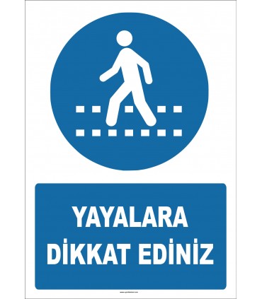 EF1424 - Yayalara Dikkat Ediniz