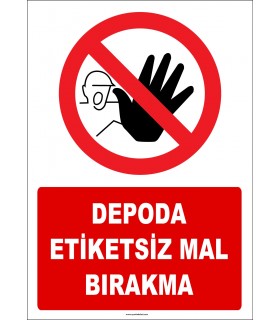 EF1439 - Depoda Etiketsiz Mal Bırakma