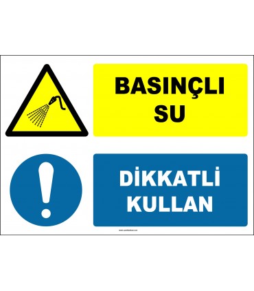 EF1441 - Basınçlı Su, Dikkatli Kullan