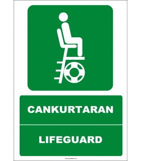 EF1447 - Türkçe İngilizce Cankurtaran, Lifeguard