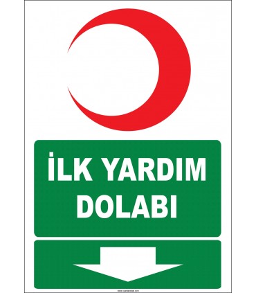 EF1473 - İlk Yardım Dolabı, Aşağıda