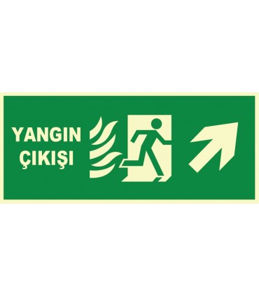 EF1513 - Yangın Çıkışı, Sağ Yukarı