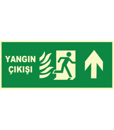 EF1514 - Yangın Çıkışı, Yukarı Ok