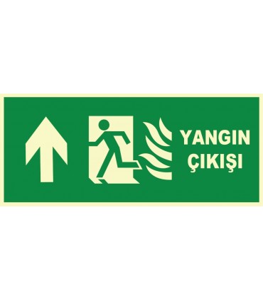 EF1518 - Yangın Çıkışı, Yukarı Ok